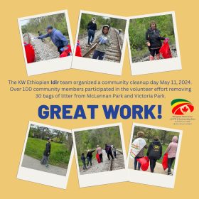 Applauding the KW Ethiopian Idir Team’s Outstanding Park Cleanup Initiative